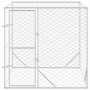 Zwinger für den Außenbereich Stahl verzinkt silber 2x2x2 m von vidaXL, Hundehütten und Zäune - Ref: Foro24-153674, Preis: 175...