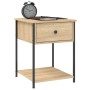 Nachttische, 2 Stück, Holzwerkstoff, Sonoma-Eiche, 44 x 45 x 58 cm von vidaXL, Nachttische - Ref: Foro24-825846, Preis: 72,26...