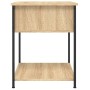 Nachttische, 2 Stück, Holzwerkstoff, Sonoma-Eiche, 44 x 45 x 58 cm von vidaXL, Nachttische - Ref: Foro24-825846, Preis: 72,26...