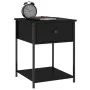 Mesitas de noche 2 uds madera de ingeniería negro 44x45x58 cm de vidaXL, Mesitas de noche - Ref: Foro24-825844, Precio: 73,41...