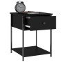 Nightstands 2 pcs engineered wood black 44x45x58 cm by vidaXL, Nightstands - Ref: Foro24-825844, Price: 74,32 €, Discount: %