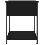 Mesitas de noche 2 uds madera de ingeniería negro 44x45x58 cm de vidaXL, Mesitas de noche - Ref: Foro24-825844, Precio: 73,41...