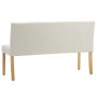 Cremefarbene Samtbank 140 cm von vidaXL, Bänke für Hallen und Lager - Ref: Foro24-288577, Preis: 259,50 €, Rabatt: %