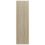 Regal aus eichenfarbenem Sperrholz, 97,5 x 29,5 x 100 cm von vidaXL, Bücherregale und Regale - Ref: Foro24-800174, Preis: 70,...