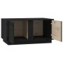 Couchtisch aus massivem schwarzem Kiefernholz, 80 x 50 x 40 cm von vidaXL, Couchtisch - Ref: Foro24-814423, Preis: 68,35 €, R...