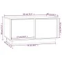 Solid black pine wood coffee table 80x50x40 cm by vidaXL, Coffee table - Ref: Foro24-814423, Price: 68,35 €, Discount: %
