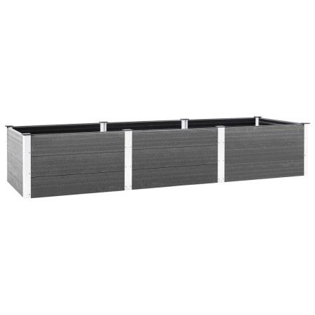 Graues WPC-Gartenbett 300x100x54 cm von vidaXL, Töpfe und Pflanzgefäße - Ref: Foro24-318101, Preis: 483,94 €, Rabatt: %