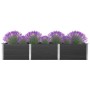 Graues WPC-Gartenbett 300x100x54 cm von vidaXL, Töpfe und Pflanzgefäße - Ref: Foro24-318101, Preis: 483,94 €, Rabatt: %