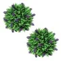 Set of 2 artificial boxwood balls with lavender 28 cm by vidaXL, artificial flora - Ref: Foro24-41623, Price: 35,42 €, Discou...