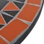 Terracotta and white mosaic terrace bistro table, 60 cm. by vidaXL, Garden tables - Ref: Foro24-41534, Price: 88,46 €, Discou...