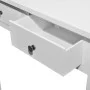 Dressing table console table with two white drawers by vidaXL, Side tables - Ref: Foro24-241145, Price: 124,15 €, Discount: %