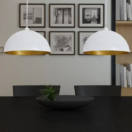 Deckenleuchte 2 Stück weiß halbkugelförmig höhenverstellbar von vidaXL, Lampen - Ref: Foro24-241114, Preis: 58,61 €, Rabatt: %