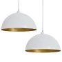 Deckenleuchte 2 Stück weiß halbkugelförmig höhenverstellbar von vidaXL, Lampen - Ref: Foro24-241114, Preis: 58,61 €, Rabatt: %
