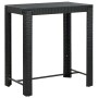 5-teiliges Garten-Barmöbel-Set und schwarze synthetische Rattankissen von vidaXL, Gartensets - Ref: Foro24-3094784, Preis: 46...