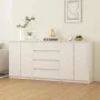 Auxiliary cabinet, 3 units, solid white pine wood by vidaXL, Sideboards - Ref: Foro24-3094813, Price: 300,21 €, Discount: %