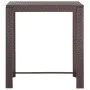 Garden bar set 5 pieces with brown synthetic rattan cushions by vidaXL, Garden sets - Ref: Foro24-3094783, Price: 421,50 €, D...