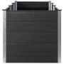 Arriate de jardín WPC gris 300x50x91 cm de vidaXL, Maceteros y jardineras - Ref: Foro24-318100, Precio: 538,92 €, Descuento: %