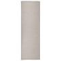 Taupegrauer flachgewebter Outdoor-Teppich 80x250 cm von vidaXL, Teppiche - Ref: Foro24-340779, Preis: 40,84 €, Rabatt: %