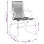 7-teiliges Garten-Essset Rattan PVC schwarz von vidaXL, Gartensets - Ref: Foro24-3060270, Preis: 497,88 €, Rabatt: %
