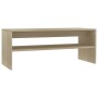 Couchtisch aus Sonoma-Eichensperrholz, 100 x 40 x 40 cm von vidaXL, Couchtisch - Ref: Foro24-800129, Preis: 52,88 €, Rabatt: %