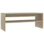 Couchtisch aus Sonoma-Eichensperrholz, 100 x 40 x 40 cm von vidaXL, Couchtisch - Ref: Foro24-800129, Preis: 51,97 €, Rabatt: %