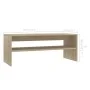 Couchtisch aus Sonoma-Eichensperrholz, 100 x 40 x 40 cm von vidaXL, Couchtisch - Ref: Foro24-800129, Preis: 51,97 €, Rabatt: %