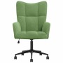 Sillón de relax de terciopelo verde claro