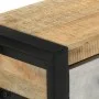 Konsolentisch aus massivem rauem Mangoholz, 110 x 30 x 76 cm von vidaXL, Seitentische - Ref: Foro24-351619, Preis: 218,20 €, ...