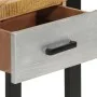 Solid rough mango wood console table 110x30x76 cm by vidaXL, Side tables - Ref: Foro24-351619, Price: 214,88 €, Discount: %