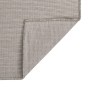 Taupegrauer flachgewebter Outdoor-Teppich 80x250 cm von vidaXL, Teppiche - Ref: Foro24-340779, Preis: 40,84 €, Rabatt: %