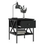 Nachttisch aus Holzwerkstoff schwarz 40x42x45 cm von vidaXL, Nachttische - Ref: Foro24-825953, Preis: 50,66 €, Rabatt: %