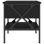 Nachttisch aus Holzwerkstoff schwarz 40x42x45 cm von vidaXL, Nachttische - Ref: Foro24-825953, Preis: 50,66 €, Rabatt: %