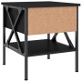 Nachttisch aus Holzwerkstoff schwarz 40x42x45 cm von vidaXL, Nachttische - Ref: Foro24-825953, Preis: 50,66 €, Rabatt: %