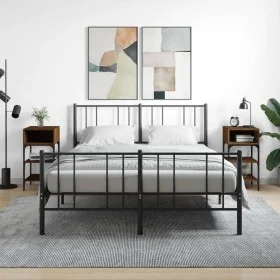 Nachttisch, 2 Stück, Eichenbraun, Holzwerkstoff, 35 x 34,5 x 70 cm von vidaXL, Nachttische - Ref: Foro24-825892, Preis: 42,37...