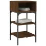 Nightstand 2 pcs oak brown engineered wood 35x34.5x70 cm by vidaXL, Nightstands - Ref: Foro24-825892, Price: 42,37 €, Discoun...