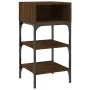 Nachttisch, 2 Stück, Eichenbraun, Holzwerkstoff, 35 x 34,5 x 70 cm von vidaXL, Nachttische - Ref: Foro24-825892, Preis: 42,37...
