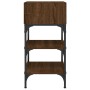 Nachttisch, 2 Stück, Eichenbraun, Holzwerkstoff, 35 x 34,5 x 70 cm von vidaXL, Nachttische - Ref: Foro24-825892, Preis: 42,37...