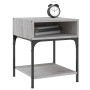 Bedside table 2 units engineered wood Sonoma gray 40x41x50 cm by vidaXL, Nightstands - Ref: Foro24-825880, Price: 55,24 €, Di...