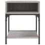 Bedside table 2 units engineered wood Sonoma gray 40x41x50 cm by vidaXL, Nightstands - Ref: Foro24-825880, Price: 55,24 €, Di...