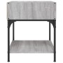 Bedside table 2 units engineered wood Sonoma gray 40x41x50 cm by vidaXL, Nightstands - Ref: Foro24-825880, Price: 55,24 €, Di...