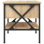 Mesita de noche madera de ingeniería roble Sonoma 40x42x45 cm de vidaXL, Mesitas de noche - Ref: Foro24-825955, Precio: 50,48...
