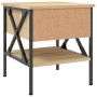 Mesita de noche madera de ingeniería roble Sonoma 40x42x45 cm de vidaXL, Mesitas de noche - Ref: Foro24-825955, Precio: 50,48...