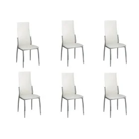 Esszimmerstühle 6 Einheiten aus weißem Kunstleder von vidaXL, Essstühle - Ref: Foro24-160258, Preis: 292,01 €, Rabatt: %