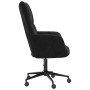 Sillón de relax de terciopelo negro