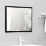 Black engineered wood bathroom furniture set by vidaXL, Bathroom furniture - Ref: Foro24-3071586, Price: 160,94 €, Discount: %