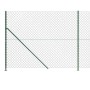 Cerca de alambre con brida verde 1,8x10 m