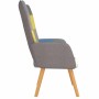 Silla de relajación de tela patchwork