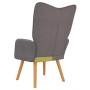 Silla de relajación de tela patchwork