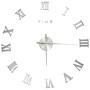 3D Wanduhr mit modernem silbernen Design 100 cm XXL von vidaXL, Wanduhren - Ref: Foro24-325161, Preis: 16,40 €, Rabatt: %