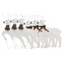 Weihnachtsrentier 6 Einheiten 120 weiße LED von vidaXL, Weihnachtsbeleuchtung - Ref: Foro24-3154271, Preis: 110,87 €, Rabatt: %